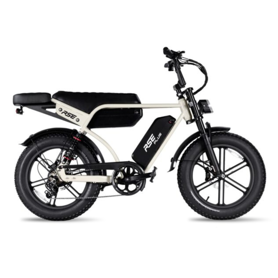 Fatbike RSE - Dubbele accu - Beige - foto 2