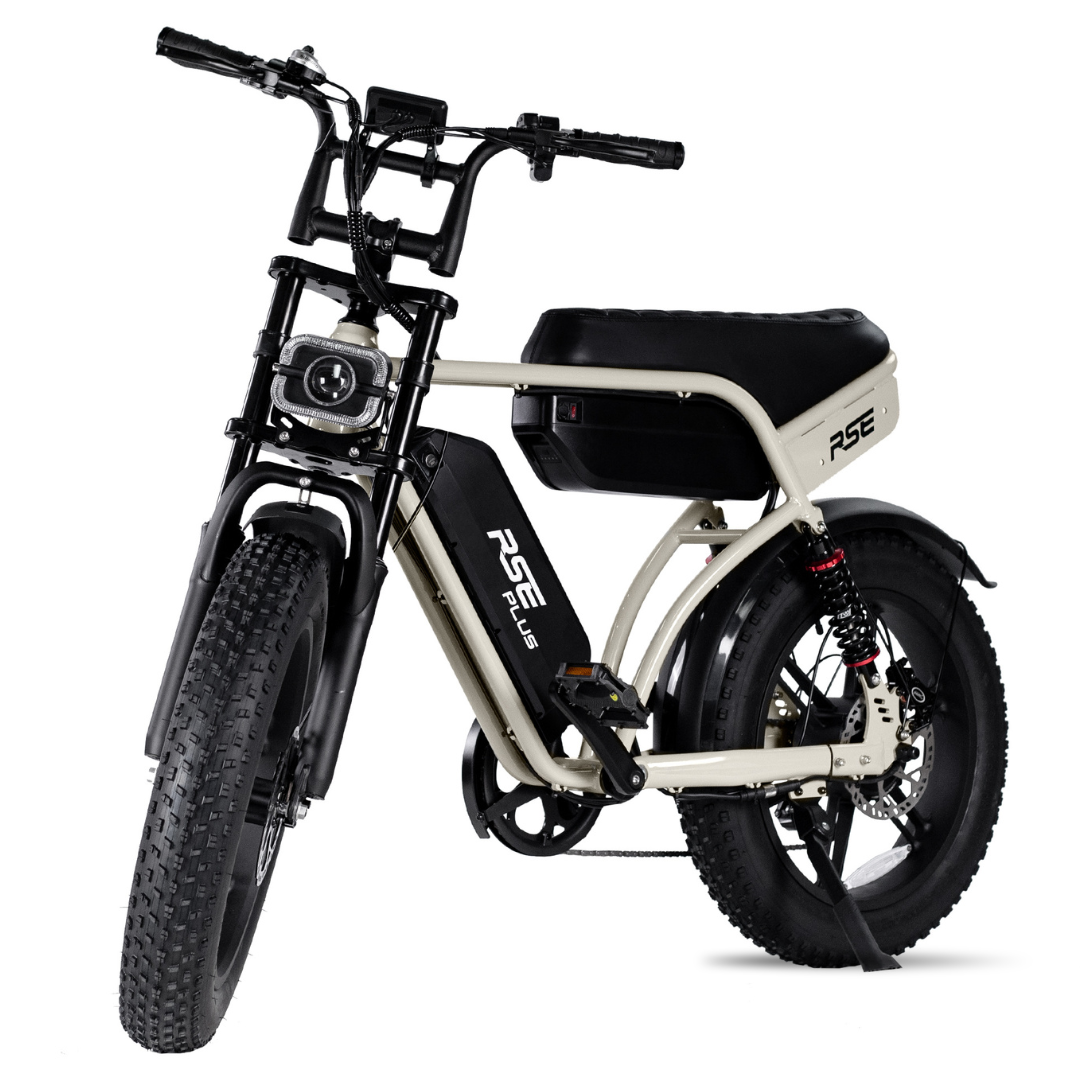 Fatbike RSE - Dubbele accu - Beige - foto 3