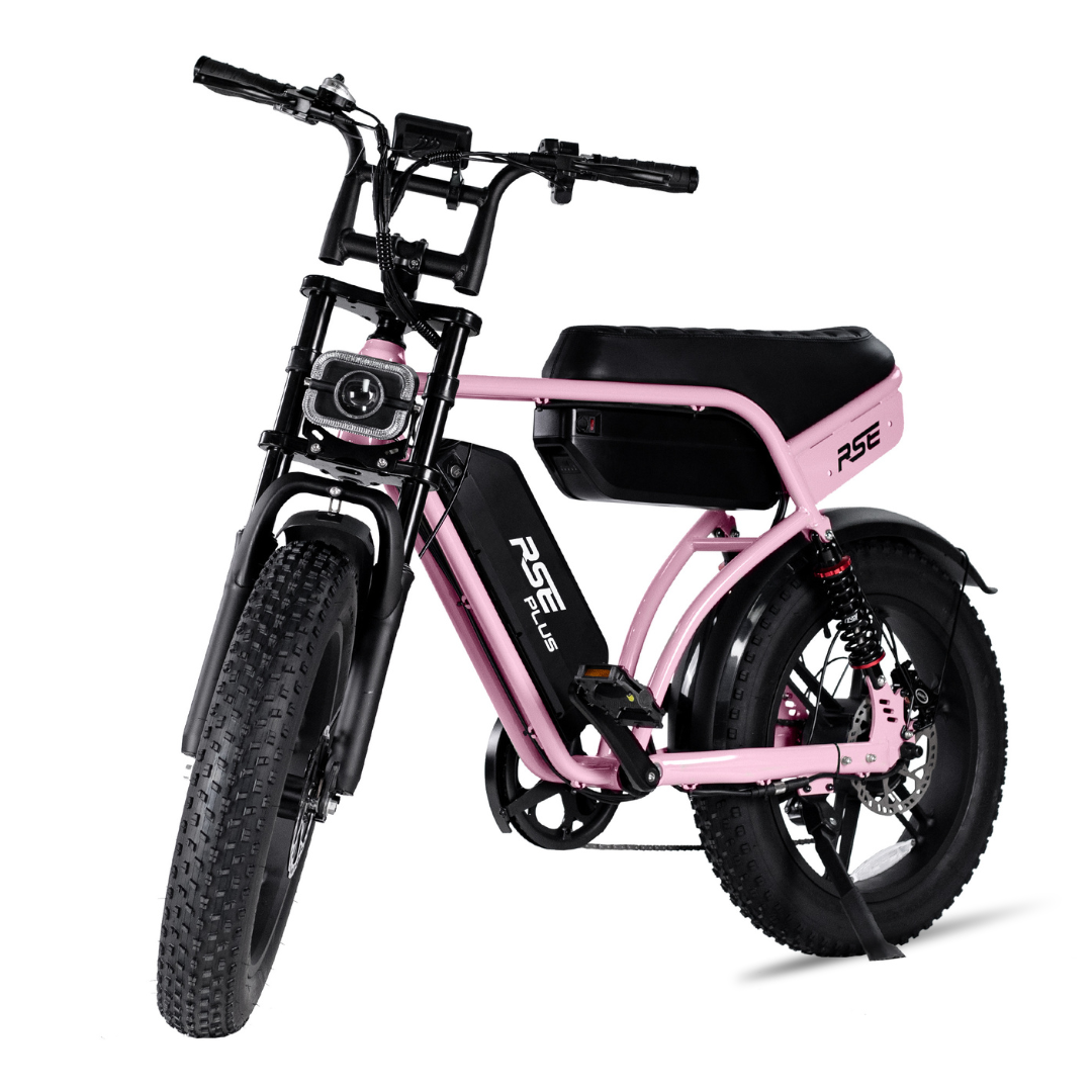 Fatbike RSE - Dubbele accu - Roze - foto 3