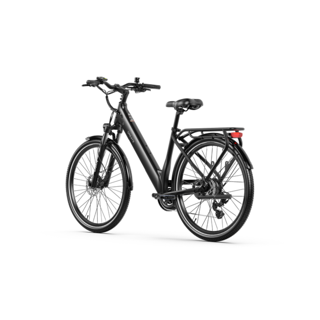 E-bike A-Spadz Air City - Zwart