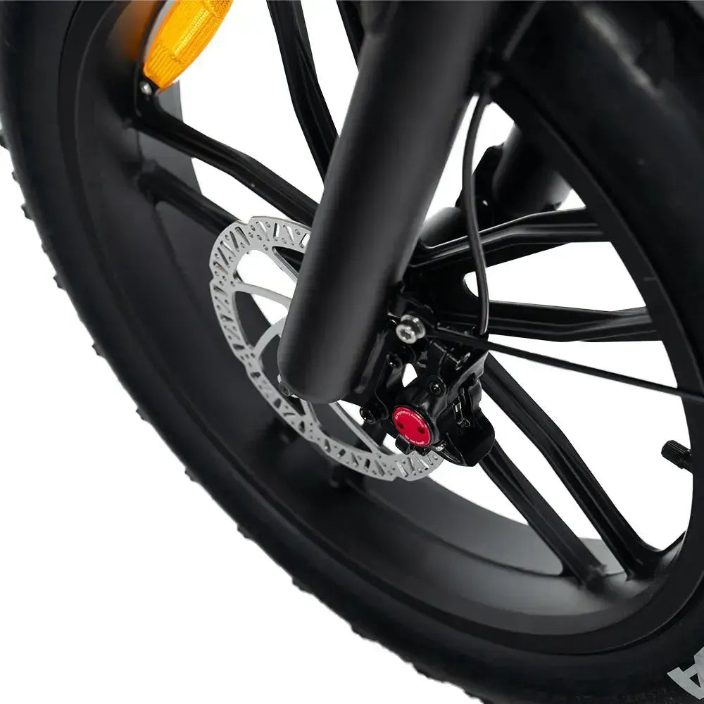 Fatbike OUXI V8 6.0 (C80) Max - Dubbele accu - Zwart - foto 10