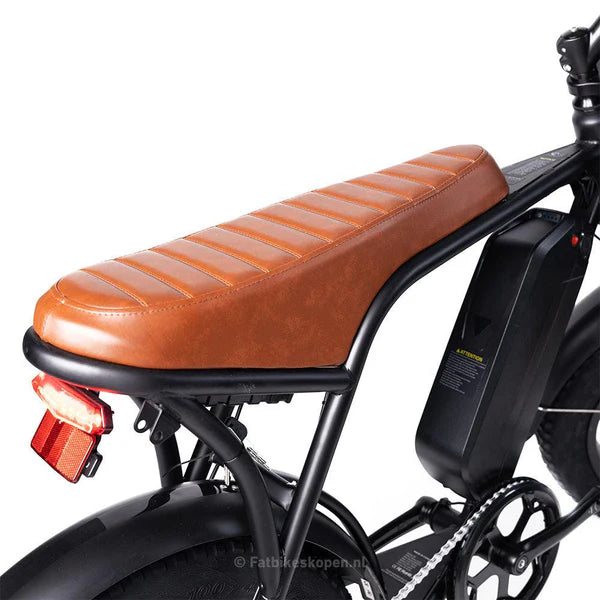 Ouxi/QM Wheel- Zadel - Bruin