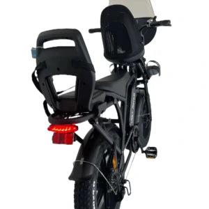 OUXI V8 5.0 (C80) Fatbike 2025 - kinderzitje achter - kinderzitje voor