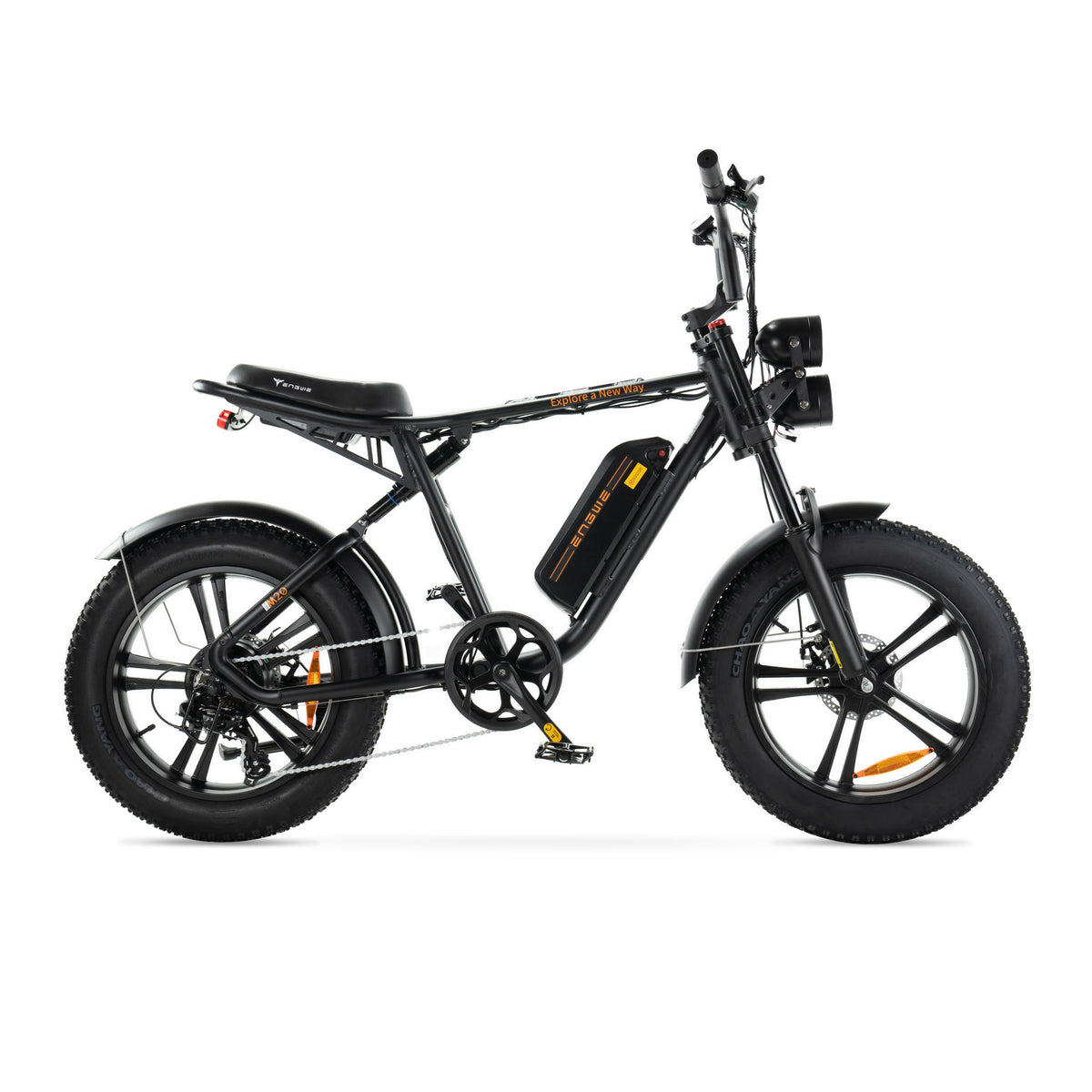 Fatbike ENGWE M20 - Enkele accu - Zwart - foto 2