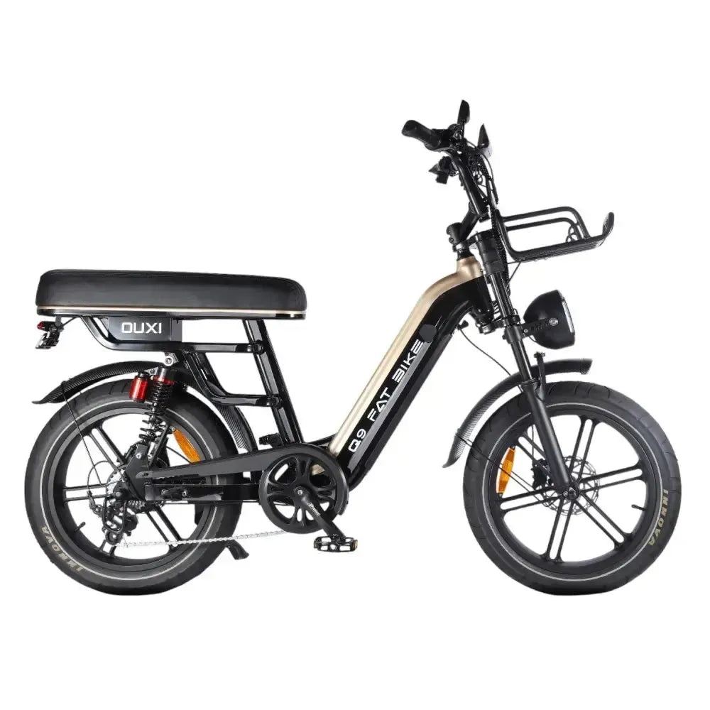 Fatbike OUXI Q9 - Lage instap - Zwart