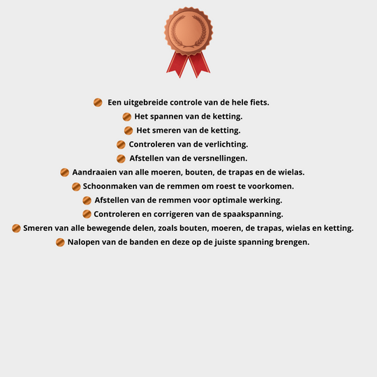 Onderhoudspakket Bronze