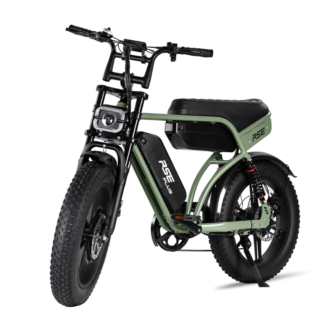Fatbike RSE - Dubbele accu - Groen - foto 3