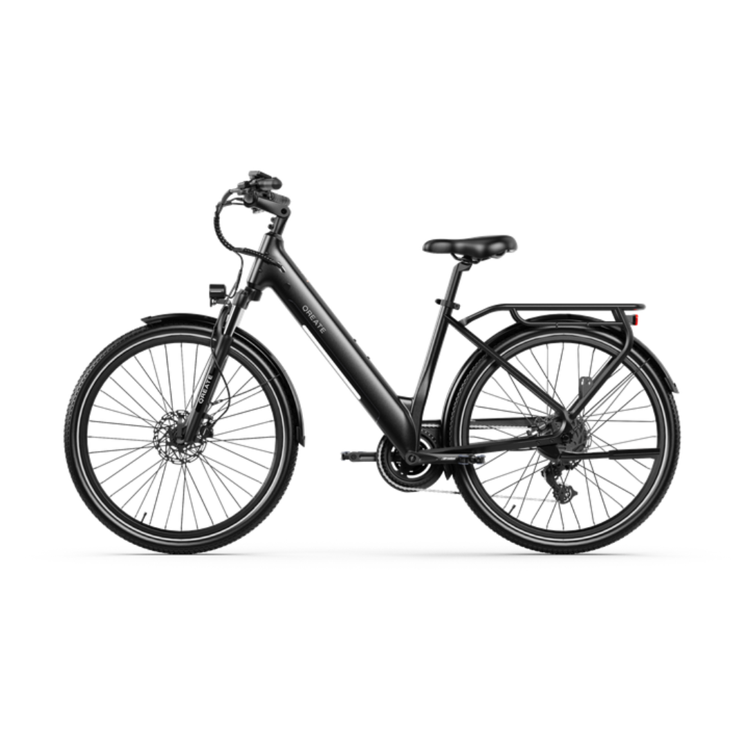 E-bike A-Spadz Air City - Zwart