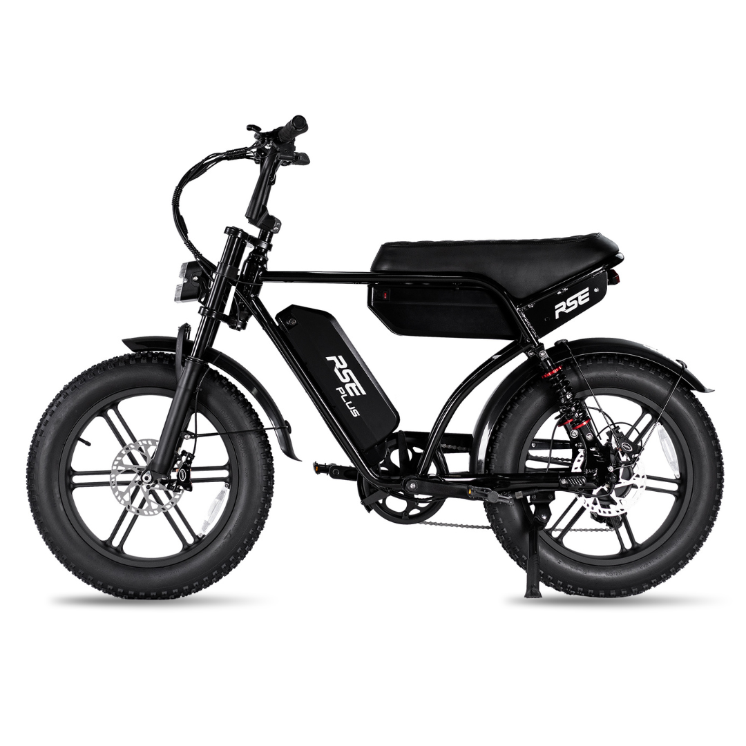Fatbike RSE - Dubbele accu - Zwart