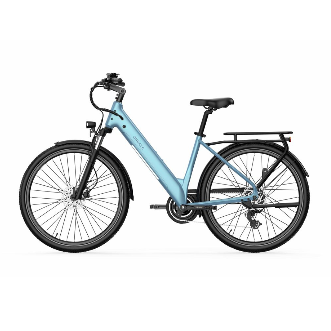 E-bike A-Spadz Air City - Surf Blauw