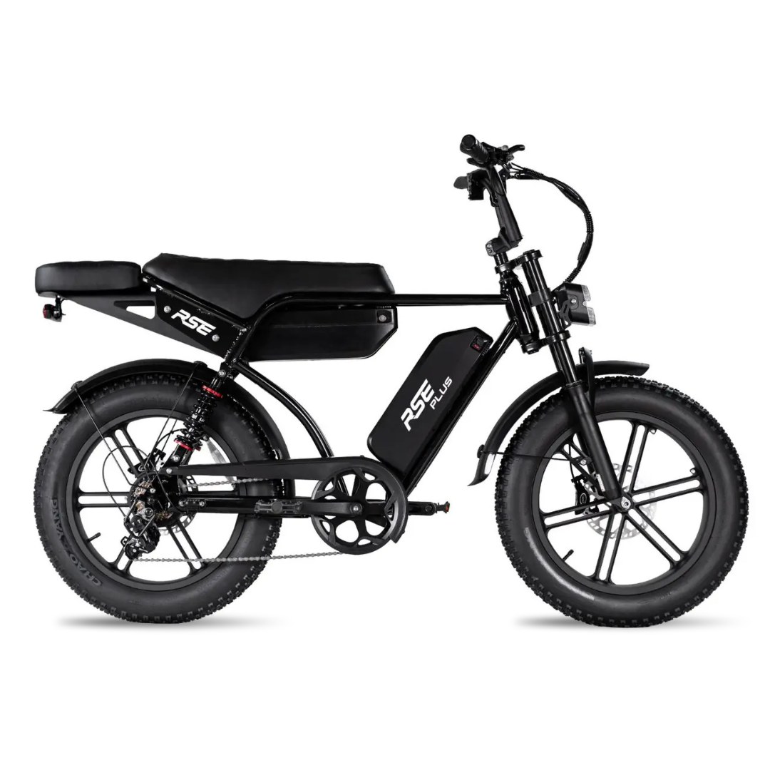 Fatbike RSE - Dubbele accu - Zwart - foto 2
