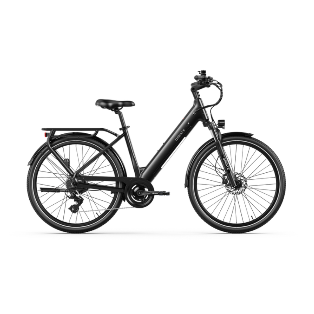 E-bike A-Spadz Air City - Zwart