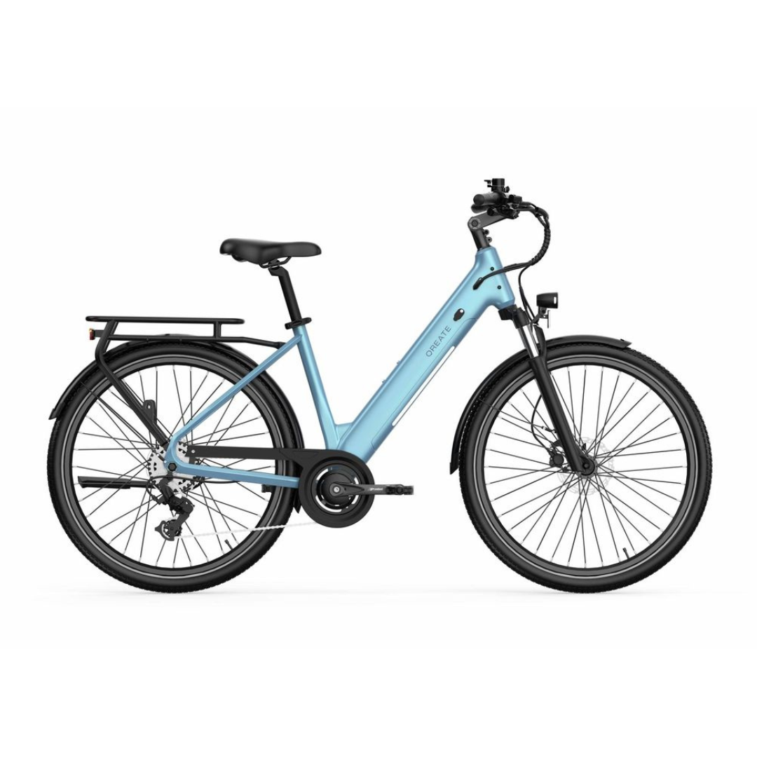 E-bike A-Spadz Air City - Surf Blauw