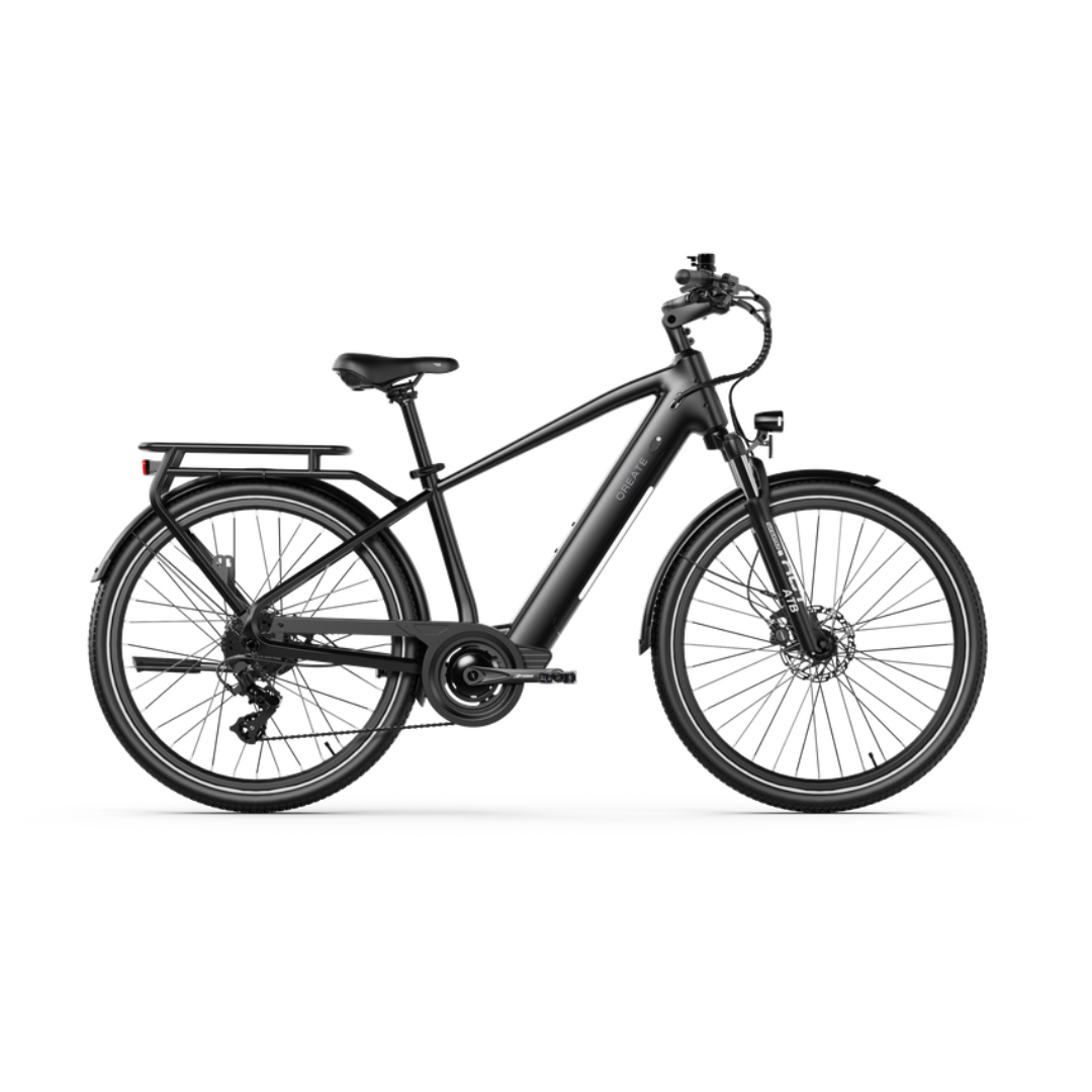 E-bike A-Spadz Air City Pro M - Zwart