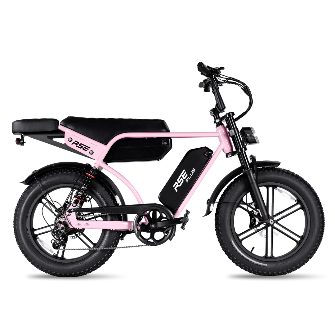 Fatbike RSE - Dubbele accu - Roze - foto 2