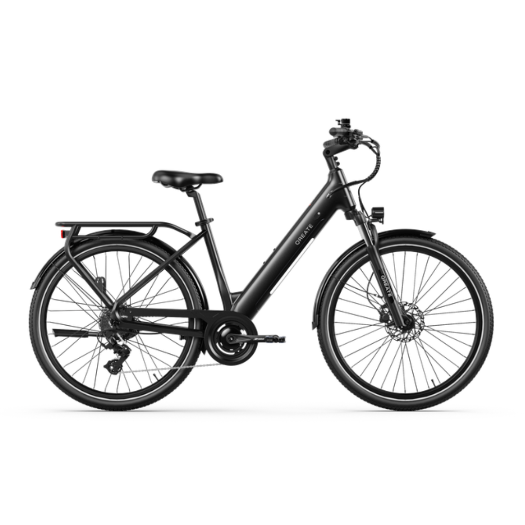 E-bike A-Spadz Air City Pro - Zwart