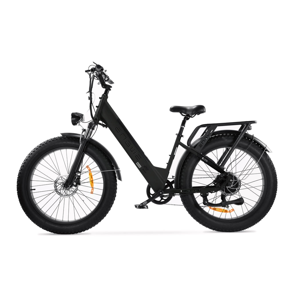 Fatbike ENGWE E26 - Lage instap - Zwart
