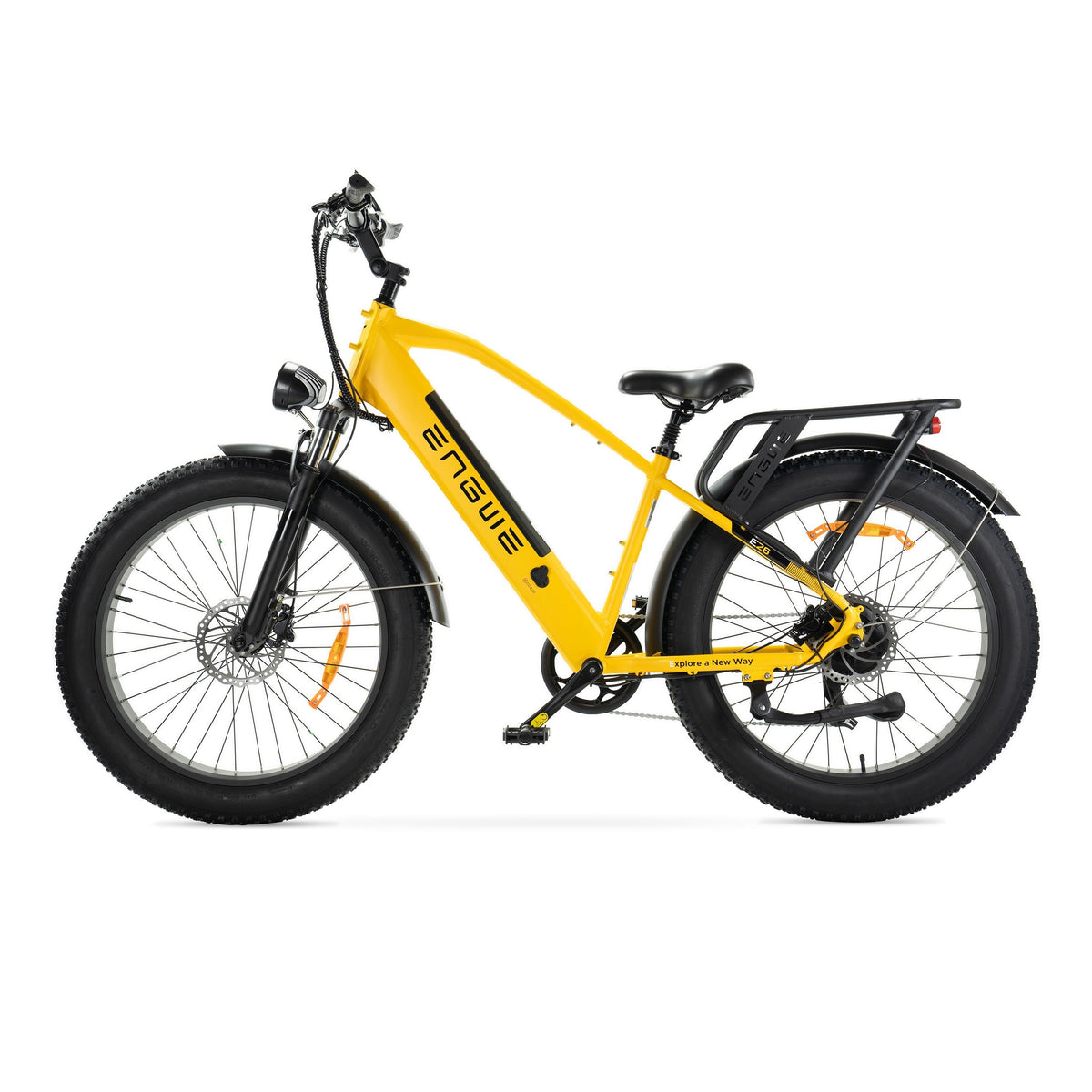 Fatbike ENGWE E26 - Hoge instap - Geel