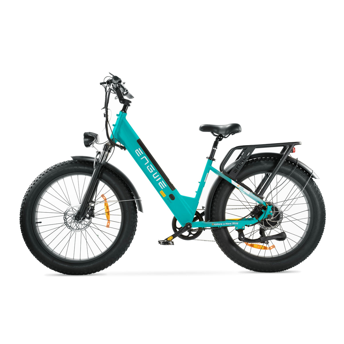 Fatbike ENGWE E26 - Lage instap - Blauw