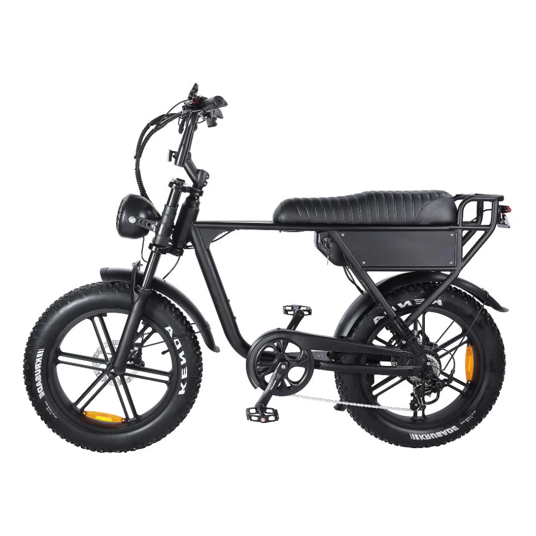 OUXI C63 - Mini fatbike - Zwart - inclusief montage