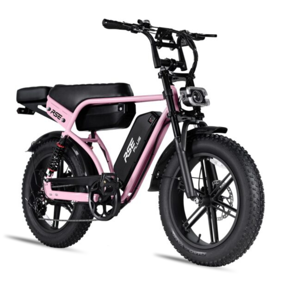 Fatbike RSE - Dubbele accu - Roze - foto 4