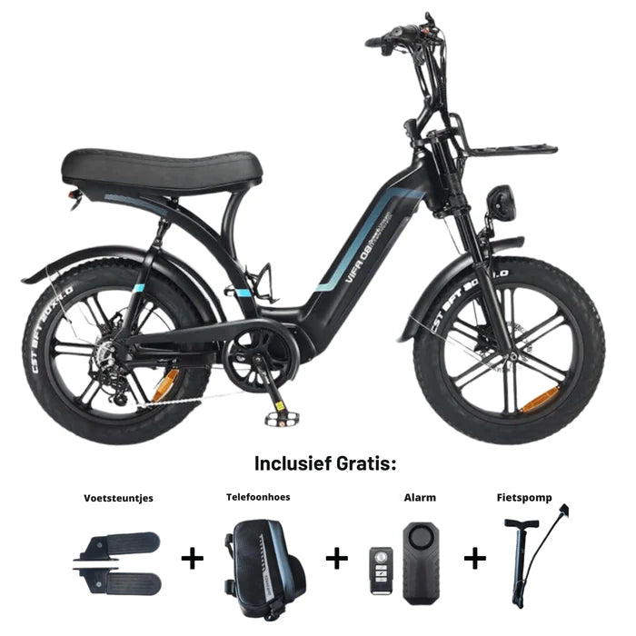 Fatbike Ouxi Q8 - Zwart - 2026