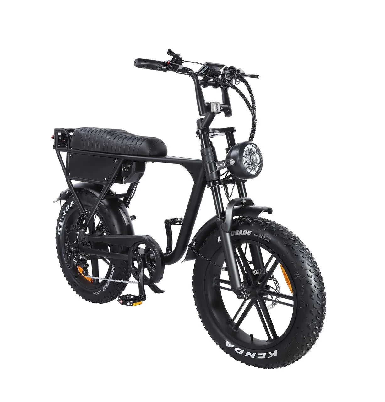 OUXI C63 - Mini fatbike - Zwart - inclusief montage