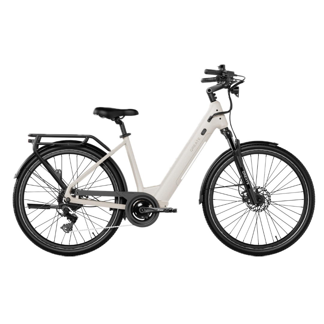 E-bike Qreate City Pro 2.0 (A-Spadz) - Gravel Grey - foto 4