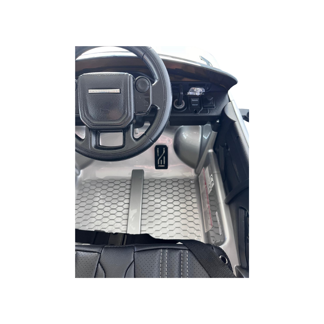 Kinderauto Range Rover Velar 12V met Afstandsbediening - Grijs, 1-persoons - foto 5