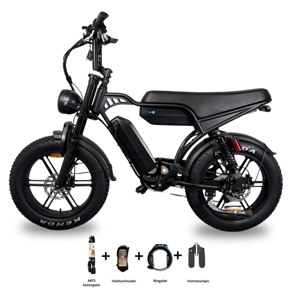Fatbike V29 - Dubbele accu - 2026 - Zwart