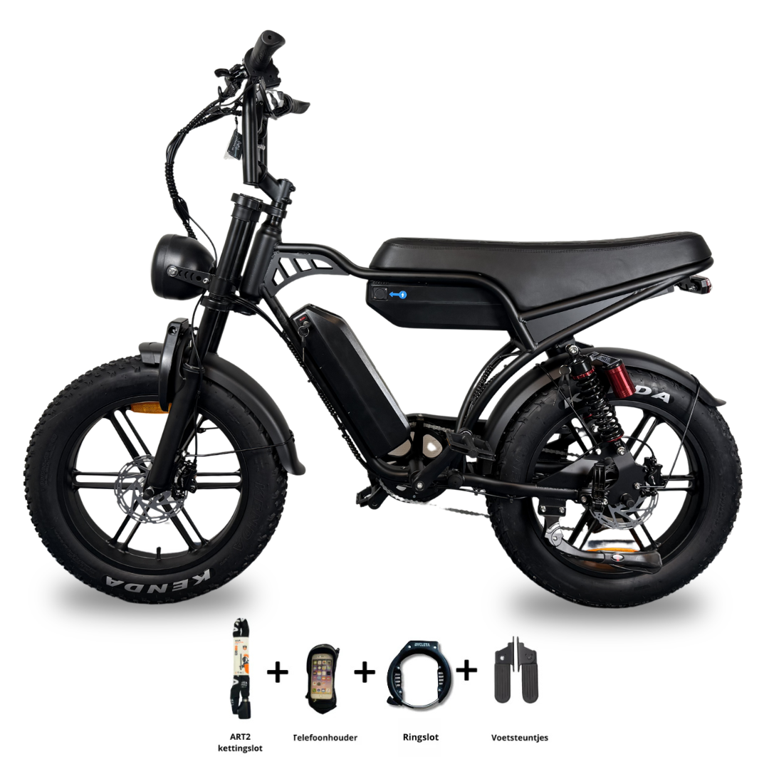Fatbike V29 - Dubbele accu - 2026 - Zwart