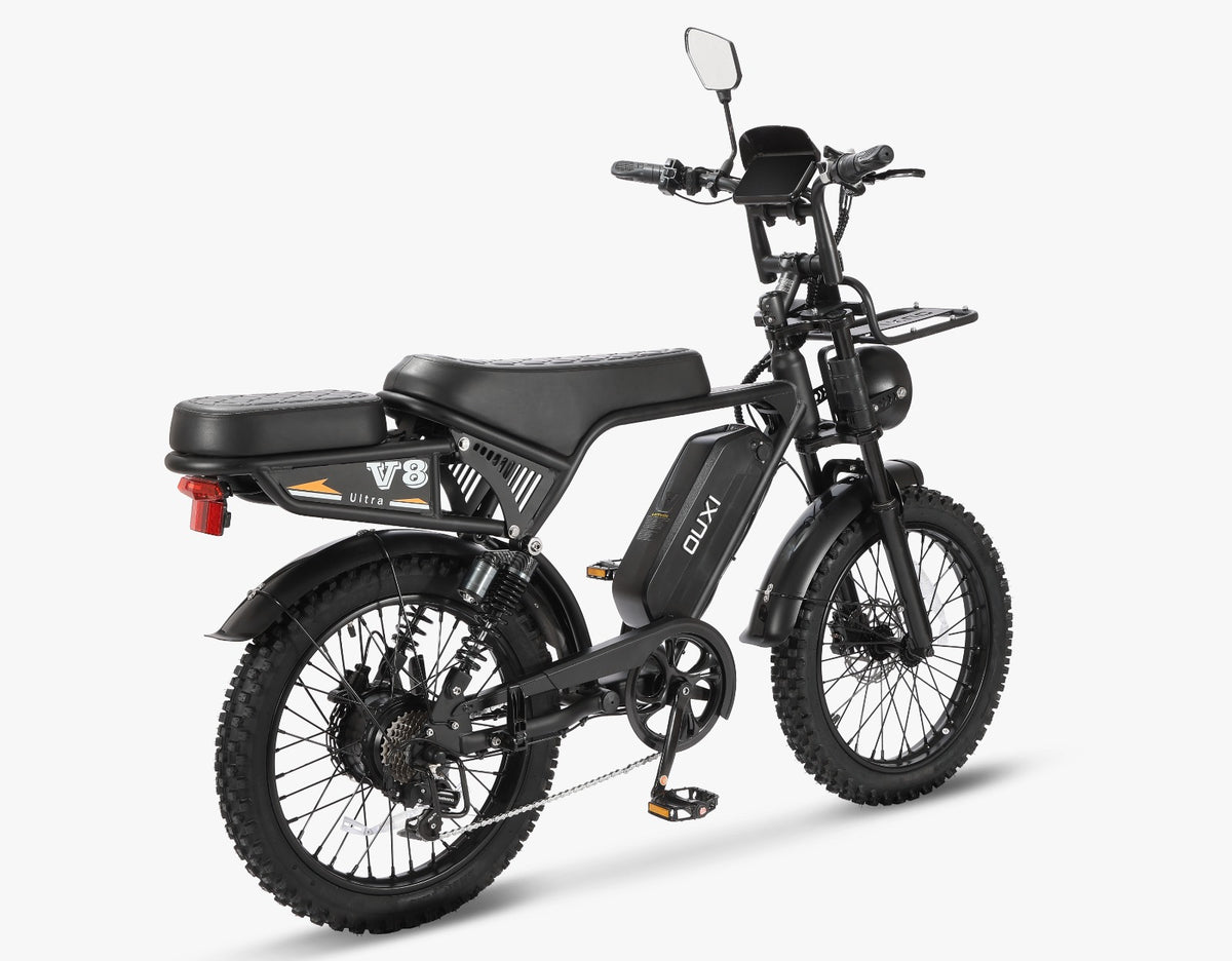 Fatbike OUXI V8 Ultra - Zwart