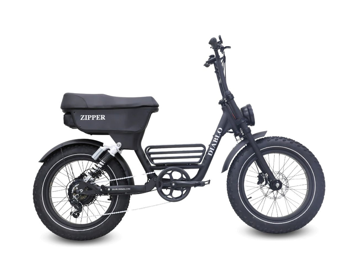 Fatbike Diablo Zipper - Zwart